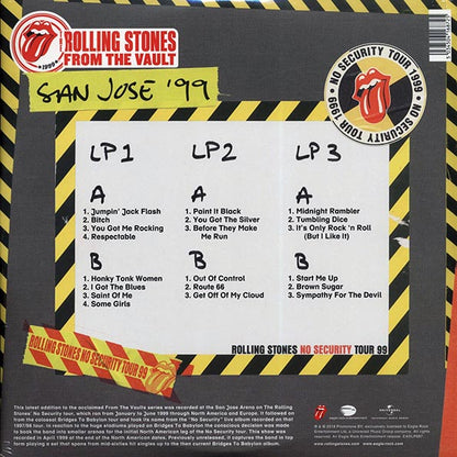 The Rolling Stones - From The Vault: No Security, San Jose '99 (ltd. ed.) (3xLP) (180g) (LP)