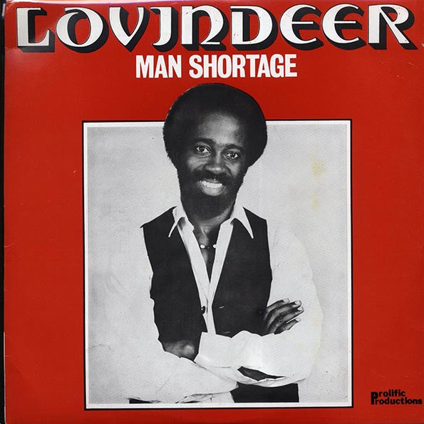 Lovindeer - Man Shortage (Jamaica press) (LP) - PureSound Records