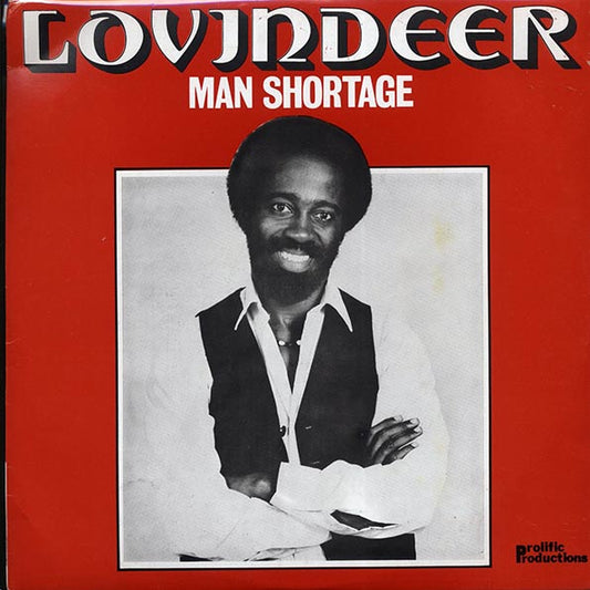 Lovindeer - Man Shortage (Jamaica press) (LP) - PureSound Records
