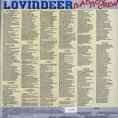 Lovindeer - Bad Boy Crew (Jamaica press) (LP) - PureSound Records