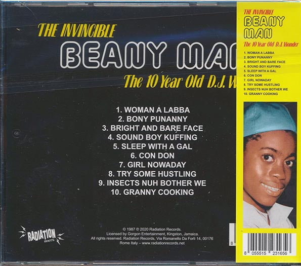 Beanie Man - The Invincible Beanie Man: The 10 Year Old DJ Wonder (CD)