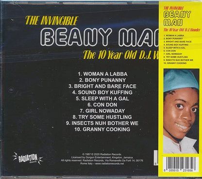 Beanie Man - The Invincible Beanie Man: The 10 Year Old DJ Wonder (CD)