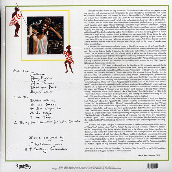 John Wayne - Boogie Down With Sly & Robbie & The Aggrovators (LP) - PureSound Records