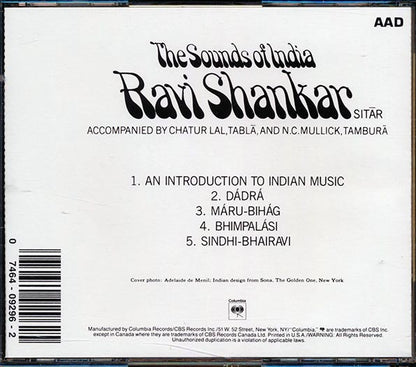 Ravi Shankar - The Sounds Of India (CD)