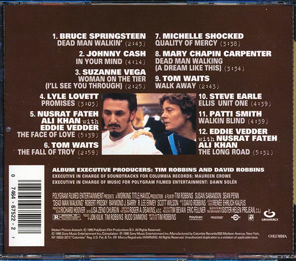 Bruce Springsteen - Music From And Inspired By The Motion Picture Dead Man Walking (CD)
