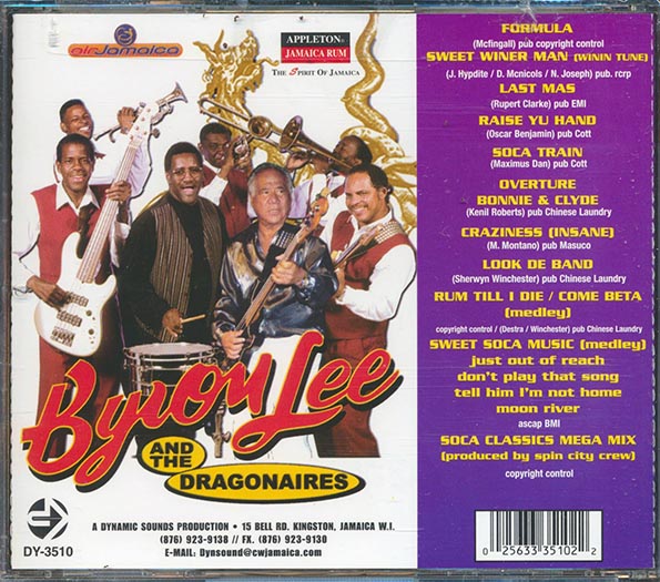 Byron Lee & The Dragonaires - Sweet Music (CD)