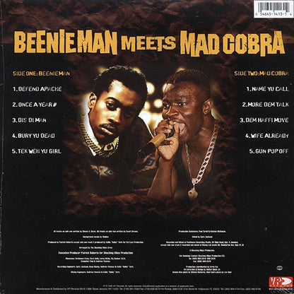 Beenie Man, Mad Cobra - Beenie Man Meets Mad Cobra (LP) - PureSound Records