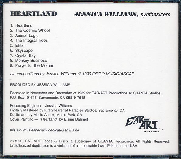 Jessica Williams - Heartland (CD)