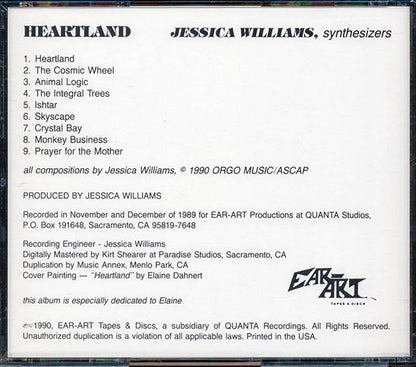 Jessica Williams - Heartland (CD)