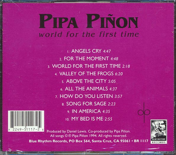 Pipa Pinon - World For The First Time (CD)
