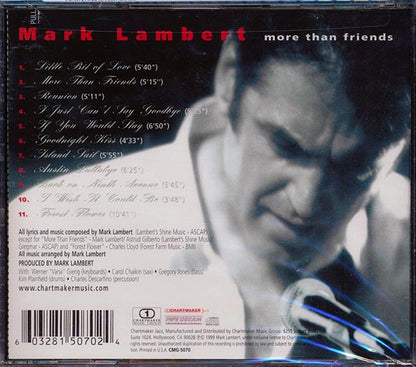 Mark Lambert - More Than Friends (CD)