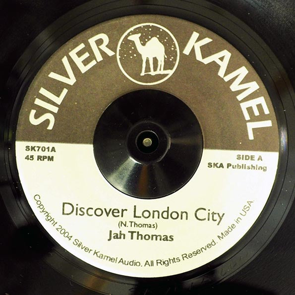 Jah Thomas - Discover London City  /  Dub Version (7")