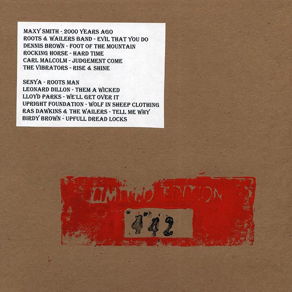 The Wailers, Leonard Dillon, Senya, Dennis Brown, Etc. - Roots & Culture At Randy's (SILKSCREEN EDITION) (hand-numbered ltd. ed.) (LP)