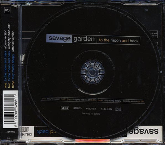 Savage Garden - To The Moon And Back (CD)