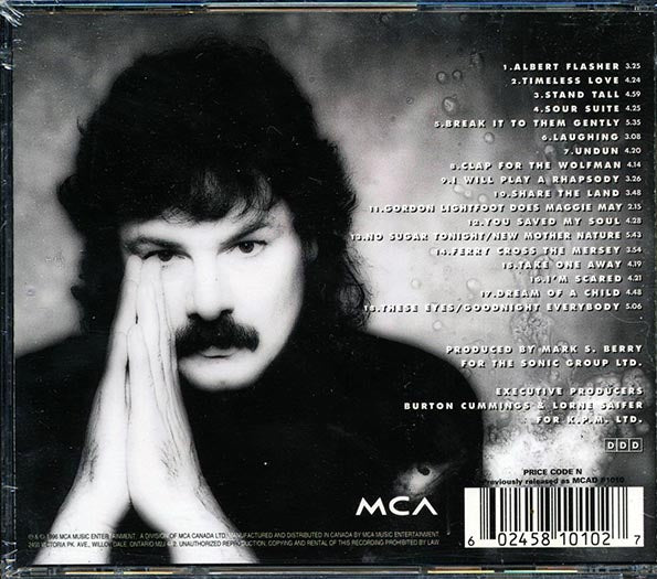 Burton Cummings - Up Close And Alone: The Voice The Songs (CD)