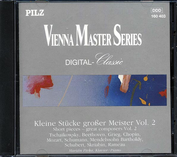 Marian Pivka - Short Pieces: Great Composers Volume 2 (CD)