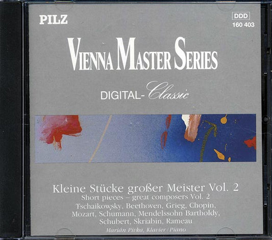 Marian Pivka - Short Pieces: Great Composers Volume 2 (CD)