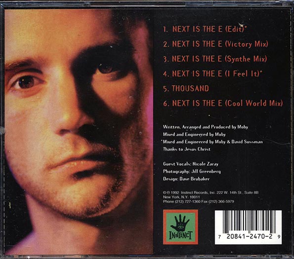 Moby - Next Is The E (CD)