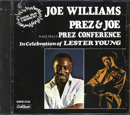 Joe Williams, Prez & Joe - Dave Pell's Prez Conference In Celebration Of Lester Young (CD)