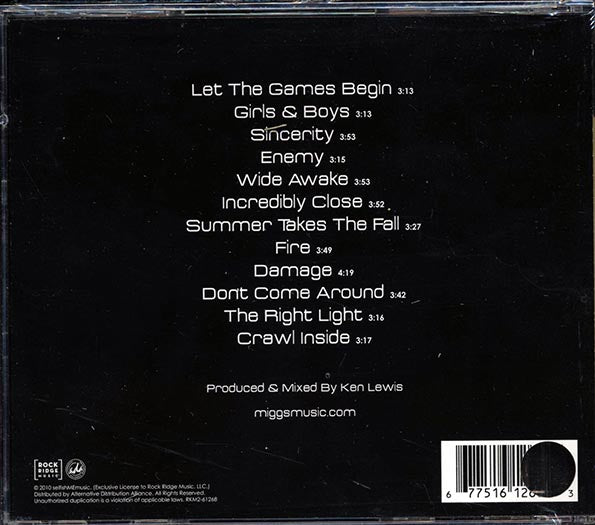 Miggs - Wide Awake (CD)