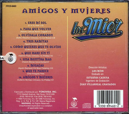 Los Mier - Amigos Y Mujeres (CD)