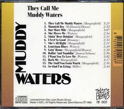 Muddy Waters - They Call Me Muddy Waters (CD)