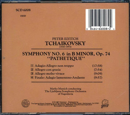 Tchaikovsky - Symphony No. 6: Pathetique (CD)