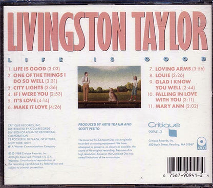 Livingston Taylor - Life Is Good (CD)