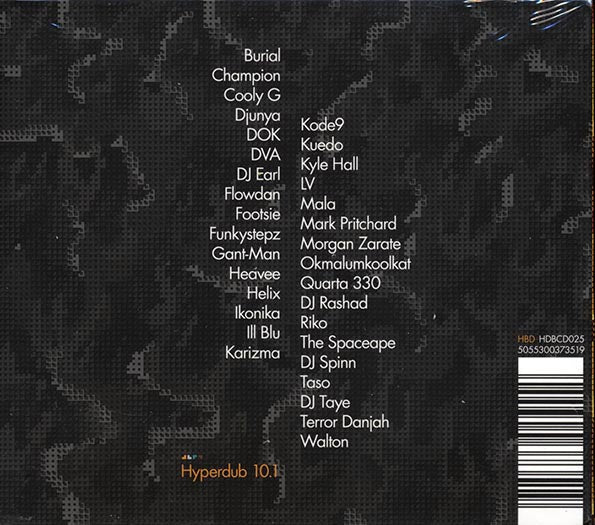 DVA, Kyle Hall, Mala, Etc. - Hyperdub 10.1 (CD)