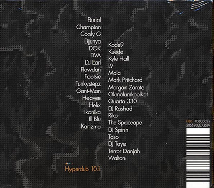 DVA, Kyle Hall, Mala, Etc. - Hyperdub 10.1 (CD)