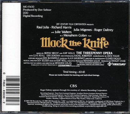 Various - Mack The Knife Original Soundtrack Recording (CD)