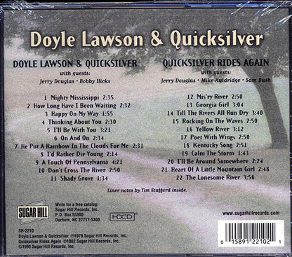 Doyle Lawson, Quicksilver - The Original Band (2 albums on 1 CD) (CD)