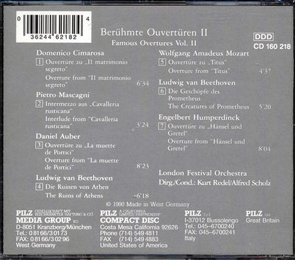 Various - Beruhmte Ouverturen II (CD)