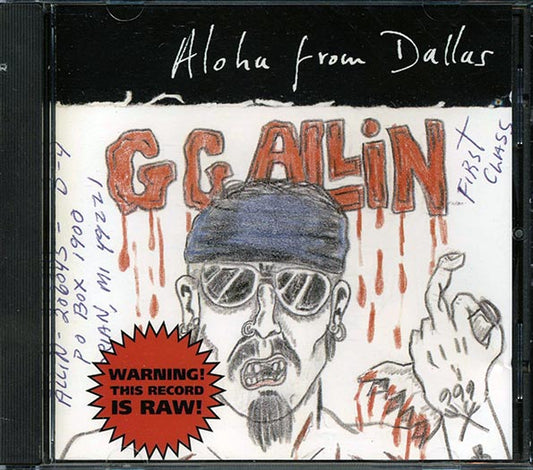 GG Allin - Aloha From Dallas (CD)