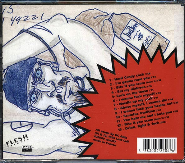 GG Allin - Aloha From Dallas (CD)