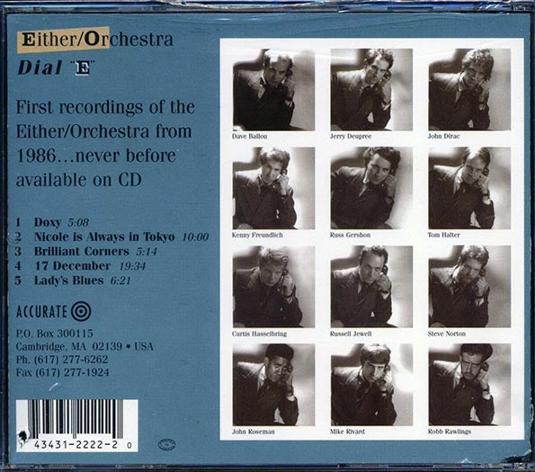 Either/Orchestra - Dial E (CD)