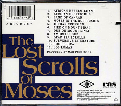 Mad Professor - The Lost Scrolls Of Moses (CD)