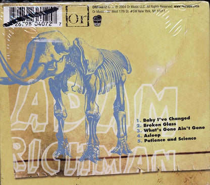 Adam Richman - The Patience EP (CD)