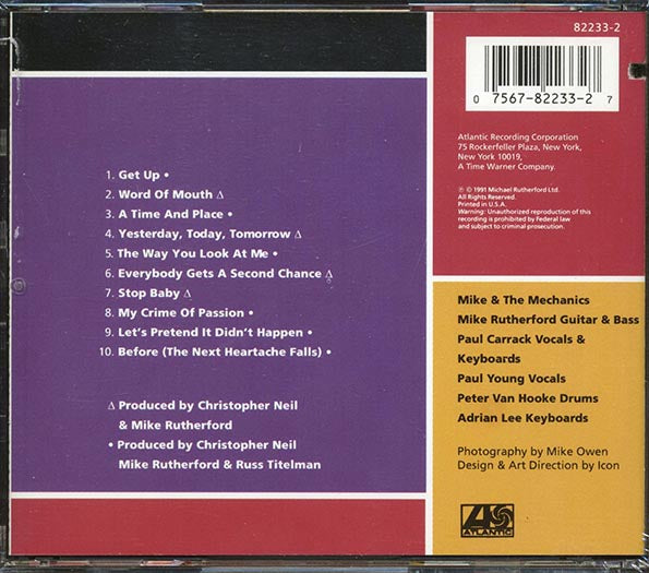 Mike & The Mechanics - Word Of Mouth (CD)