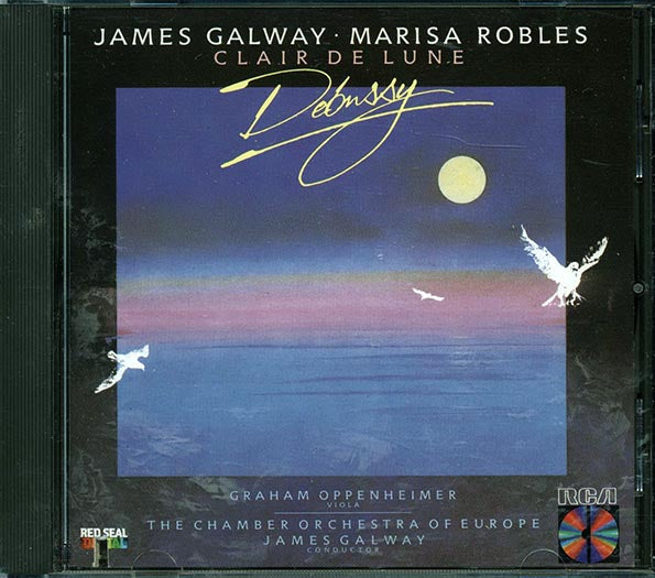 James Galway, Marisa Robles, Calire De Lune - Clair De Lune: Music Of Debussy (CD)