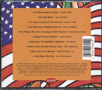 Bobby Bare, Dave Dudley, Ernest Tubb, Etc. - Country Shots: God Bless America (CD)