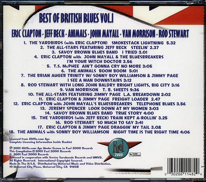The Yardbirds, Eric Clapton, Jeff Beck, Etc. - Best Of British Blues Volume 1 (CD)