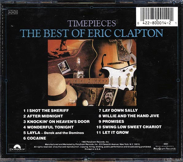 Eric Clapton - Time Pieces: The Best Of Eric Clapton (CD)