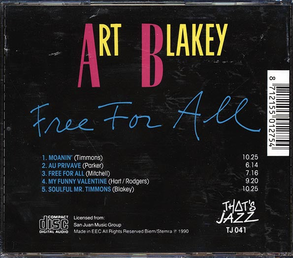 Art Blakey - Free For All (CD)