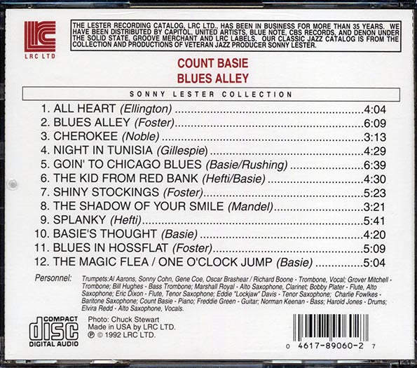Count Basie - Blues Alley (CD)