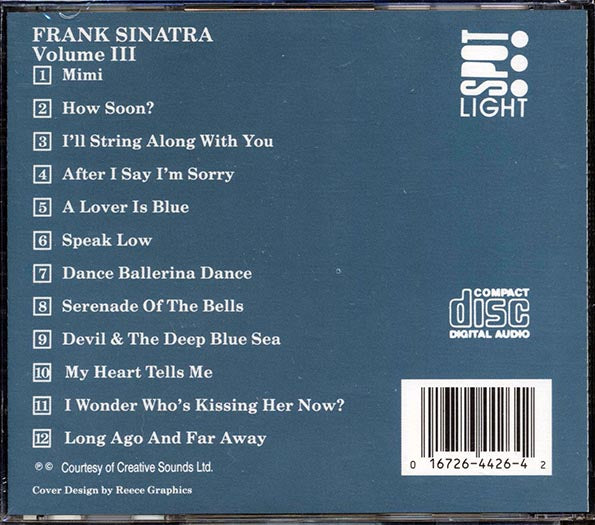 Frank Sinatra - My Heart Tells Me Volume 3 (CD)