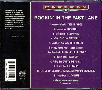 Lloyd Price, The Dell-Vikings, The Ventures, Etc. - Car Trax: Rockin' In The Fast Lane (CD)