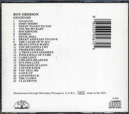 Roy Orbison - Go Go Go (CD)