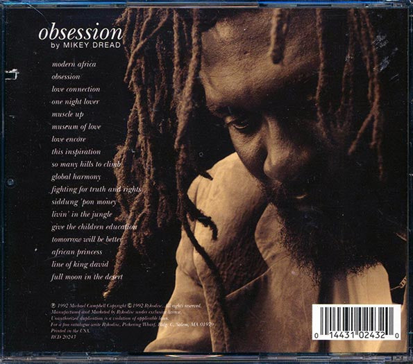 Mikey Dread - Obsession (CD)