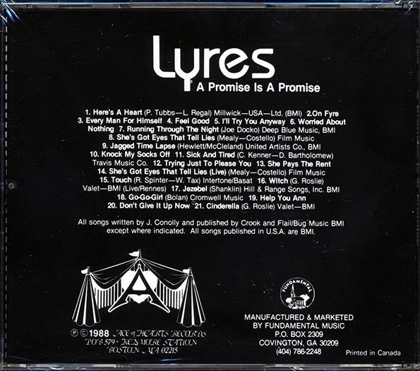Lyres - A Promise Is A Promise (CD)